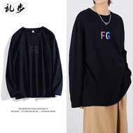 Fg Long Sleeve T-Shirt - Long Sleeve Top - Rainbow Reflective T-Shirt