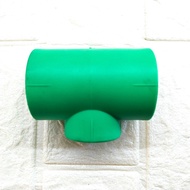 Reducer Tee PPR 32x25mm Fitting Pipe PPR 32mm to 25mm Original Wavin