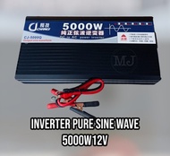 CJ Inverter 5000W 12v/24v อินเวอร์เตอร์ หม้อแปลงไฟฟ้า ตัวแปลงไฟ แปลงไฟรถยนต์ อินเวอร์เตอร์เพรียวซ้ายเวฟ พร้อมส่งใน