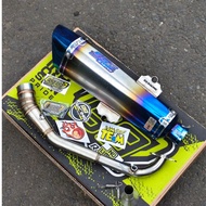 99 Racing Exhaust Yamaha Aerox 155 Stainless Steel