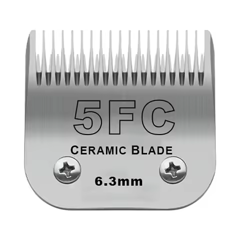 5FC Detachable Pet A5 Hair Trimmer Replacement Ceramic Blade Compatible With Most Andis, Oster, Wahl