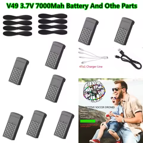 4DRC V49 Battery 4DRC V49 Drone Original Accessories 3.7V 700Mah Propeller For 4D-V49 Drone Spare Pa