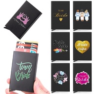 Anti-theft Stainless Steel Business Card Holder Name Card Credit Debit Card Holder Credit