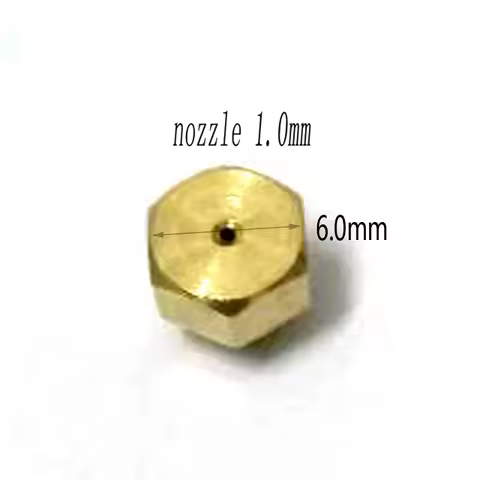 10 PCS M5*0.5 NG Gas Water Heater Accessories Natural Gas Water Heater Nozzle, Boiler Jet 1.0mm