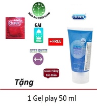 Combo 1 BCS Durex Tặng 1+ chai Gel bôi trơn Durex Play 50ml