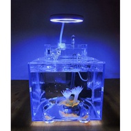 USB Mini fish tank/ Desktop fish tank/ Aquarium mini fashion/ Mini aquarium set