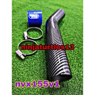 nvx Intake Manifold Hose Air Box Stainless Steel CARBON Throttle Body trottle body (hose) nvx155 nvx155v1