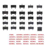 20-50 Pieces 1N60G AO3400A AO3401A AO3402A AO3404A AO3407A AO3409A AO3413A AO3414A AO3415A AO3442A A