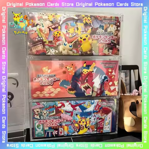 Genuine Original Pokemon PTCG Japanese Version Hiroshima Fukuoka Dongbei Pikachu Opening Gift Box Co