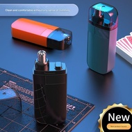 Portable Electric Nose Hair Trimmer Mini Pocket Nose Ears Hair Eyebrow Removal Shaver USB Charging R