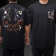 Ricky Is Clown Starburst Scars Black Tee Original Ricky Is Clown Authentic T-Shirt/