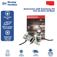 H4 Autovision Xandway 30 Watt Car Led Light