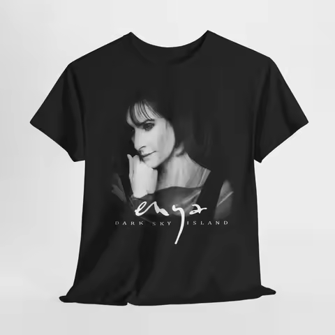 Enya T shirt Enigma Bjork vintage Washed Stretched fashion Slightly streetwear designer clothes grap