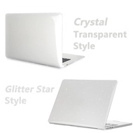 Carbon Fiber Transparent Laptop Case Accessories for MacBook Air M3 Air 15 M2 Case Macbook Pro 13 Ca