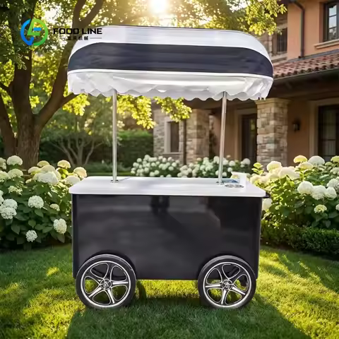 Customized Best-selling Mini Ice Cream Cart High Quality Cart Ice Creams Mobile Ice Cream Cart