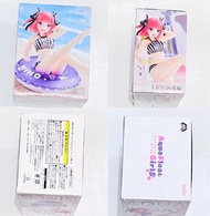 (Sold Out) 全新 日版 金證 Figure 模型公仔 動漫 景品 Taito Aqua Float Girls 五等分的花嫁 中野二乃 泳圈 水泡 泳裝