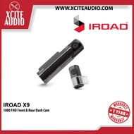 Iroad X9 Front &amp; Rear View 30FPS Full HD Car Camera
