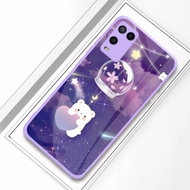 bestseller U8 Softcase Kaca Bezel Lilac Oppo A54 - Mirror Case Warna C