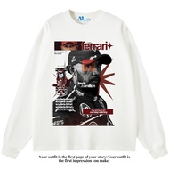VEGA88 *lewis hamilton* Oversized longsleeve t-shirt | Oversized t-shirt | White t-shirt | Vintage t