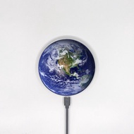 【藍色地球】10W手機無線充電板 Wireless Charger 可客製