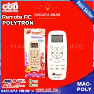 REMOTE AC POLYTRON ORI NEWSAT MAC-POLY MULTI REMOT AIR CONDITIONER SNI