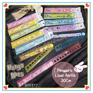 30CM ACRYLIC FOLDING RULER FANCY FOLDING RULER/ CUTE CHARACTER SANRIO FOLDING RULER/ FANCY ACRYLIC F