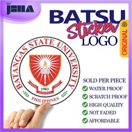 Vinyl Stickers BATSU-  Batangas State University Logo Waterproof Stickers - Jeha