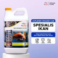 Suplemen Organik Cair GDM Perikanan 5L | Probiotik Perikanan | Air Jernih & Ikan Cepat Besar | Lele 