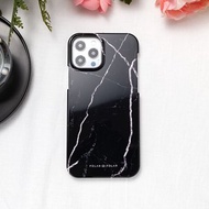 iPhone / Samsung 暗黑雲石紋 經典優雅 半包硬殼 手機殼【客製】