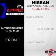 Disc Brake Rotor For NISSAN URVAN ESTATE E25 (2001-UP) FRONT