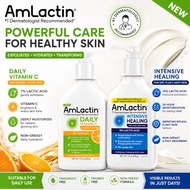 AmLactin Daily Nourish Body Lotion | 7% & 15% Lactic Acid Exfoliating Moisturizer for Dry Skin