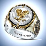 Retro Collection Ring/Golden Eagle Dollar Style Ring