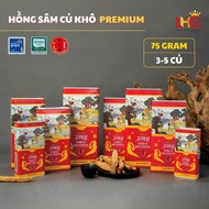 [Genuine] Daedong Korea Ginseng 6 Year Old Premium Dried Red Ginseng Root 37.5g-75g