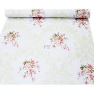 Wps2 F033LS wallpaper sticker ku - pink Flower 45cm x 9-10m wallpaper Wall