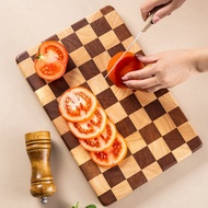 Chessboard Cutting Board Household Splicing Cutting Board Kitchen Fruit Supplement Board Solid Wood