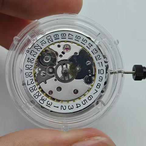 Genuine HK PT5000 Automatic Watch Movement Silver Version Premium Clone ETA 2824 High Precision 25 J
