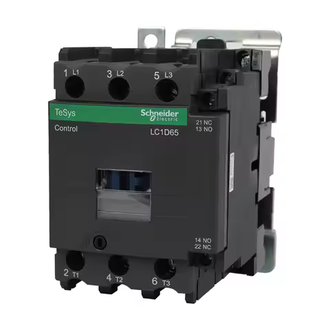 New Black Schneider Version Three-pole AC Contactor LC1D40 LC1D50 LC1D65 LC1D32 LC1D38 B7C F7C Q7C M