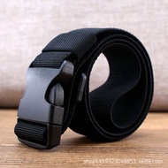 Thickened Elastic Canvas Belt Casual Men's Women's Plus Size Belt Stretch Belt Training Belt Tactical Belt bdf