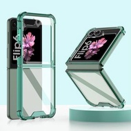 全城熱賣 - 適用於三星 Galaxy Z Flip6 GKK 氣囊全包手機殼（綠色）