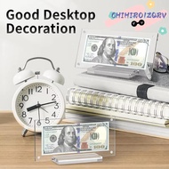 CHIHIRO1ZQRV Dollar Bill Picture Frame Holder, Transparent Commemorative Acrylic Display Frame, Bank