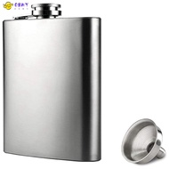 Hip Flask with Funnel, 4 Oz Stainless Steel Whiskey Flask 100% Leak Proof, Portable Pocket Hip Flask for Liquor for Men