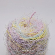 Gradient Plush Yarn Fluffy Yarn for Crochet Bundle Multicolored Yarn Crochet Yarn 50g Fancy Yarn Cro