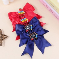 School Season Children Dovetail Bow Hairpin Baby Decoration Cartoon Hairpin Hair Accessories fj460