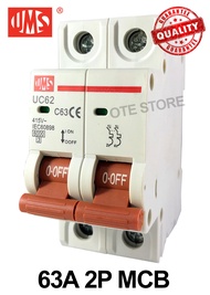 UMS 63A 2POLE MCB