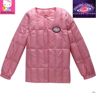 Hello Kitty children down jacket girl down jacket Hello Kitty baby warm jacket white duck down