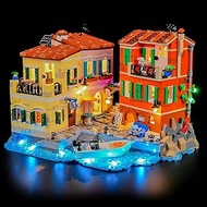 YEABRICKS LED Light for Lego-21359 Ideas Italian Riviera Building Blocks Model (Building Set NOT Inc