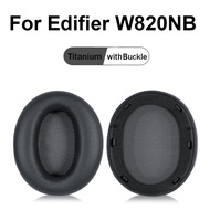 ที่ครอบหูอะไหล่1คู่สำหรับ Edifier W800BT / W800BT Plus / W808BT / W820BT / W828NB / W820NB / W830BT / W860NB หูฟังแบบคาดศีรษะแผ่นรองหูฟังฟองน้ำอุปกรณ์ซ่อม