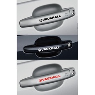8x For VAUXHALL - Door Handle Car Decal Sticker Corsa Vectra Astra 100mm
