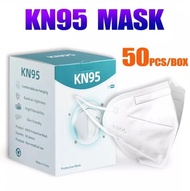 พร้อมส่งในไทย หน้ากากอนามัย Mask KN95 [1 กล่อง 50 ชิ้น] สีขาว ป้องกันเชื้อโรค ป้องกันฝุ่น PM2.5