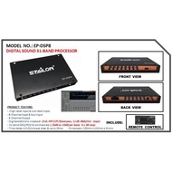 Epsilon EP-DSP8 Digital Sound Processor DSP with Remote Control 31-Band 6Channel Input 8Channel Outp